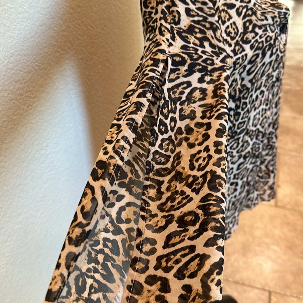 Inc Button Down Sheer Blouse - image 5